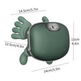Neck and Shoulder Massager with Heat – Shiatsu Deep Tissue Kneading Massage Pillow for Neck Pain, Back Pain & Muscle Relief