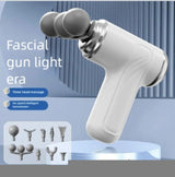 Massage Gun for Pain Relief | 9 Adjustable Heads for Deep Tissue, Muscle Relief for Back, Shoulder & Foot